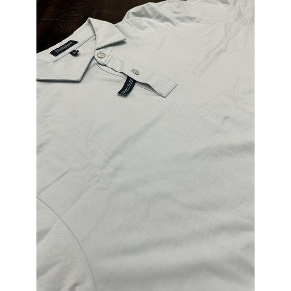 Live Forever Golf Other - Live Forever Golf Polo Shirt Mens Large Blue Solid Performance Stretch Jersey